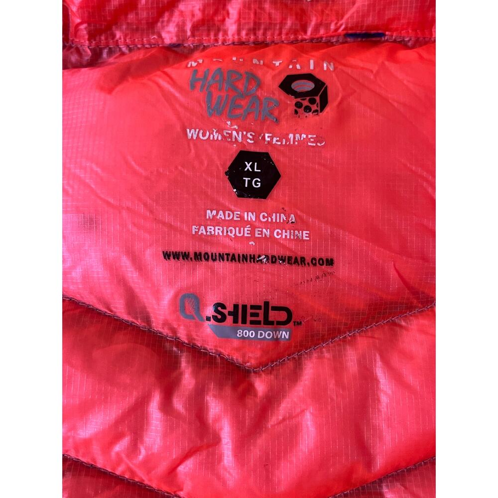 Mountain Hardwear Q Shield 800 Down, women’s size XL